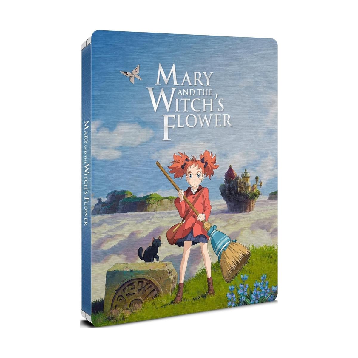 Mary and the Witch's Flower (Steelbook) [Blu-ray] – DVD Hub