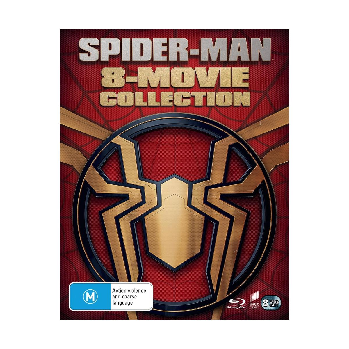 Spider-man - 8 Film Collection (Live Action) [Blu-ray] – DVD Hub