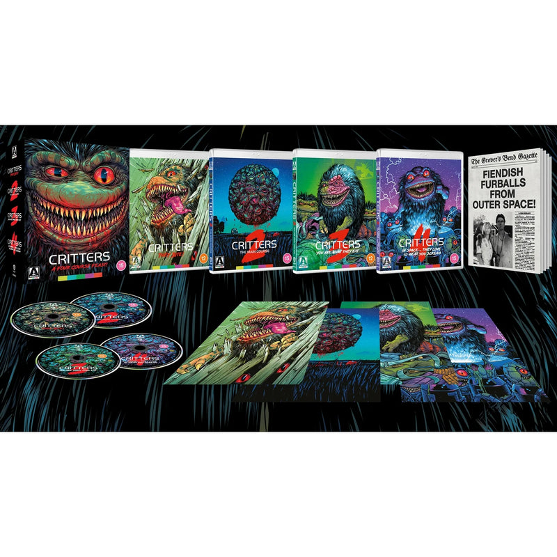 Critters - A Four Course Feast! Collection (Limited Edition) [Blu-ray]