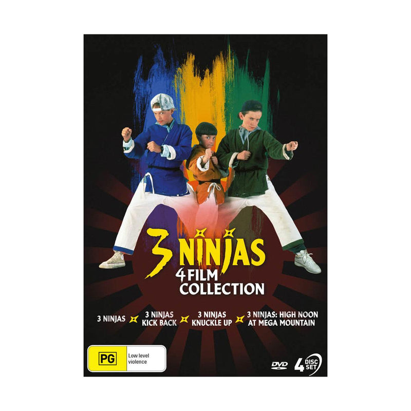 3 Ninjas - 4 Film Collection [DVD]