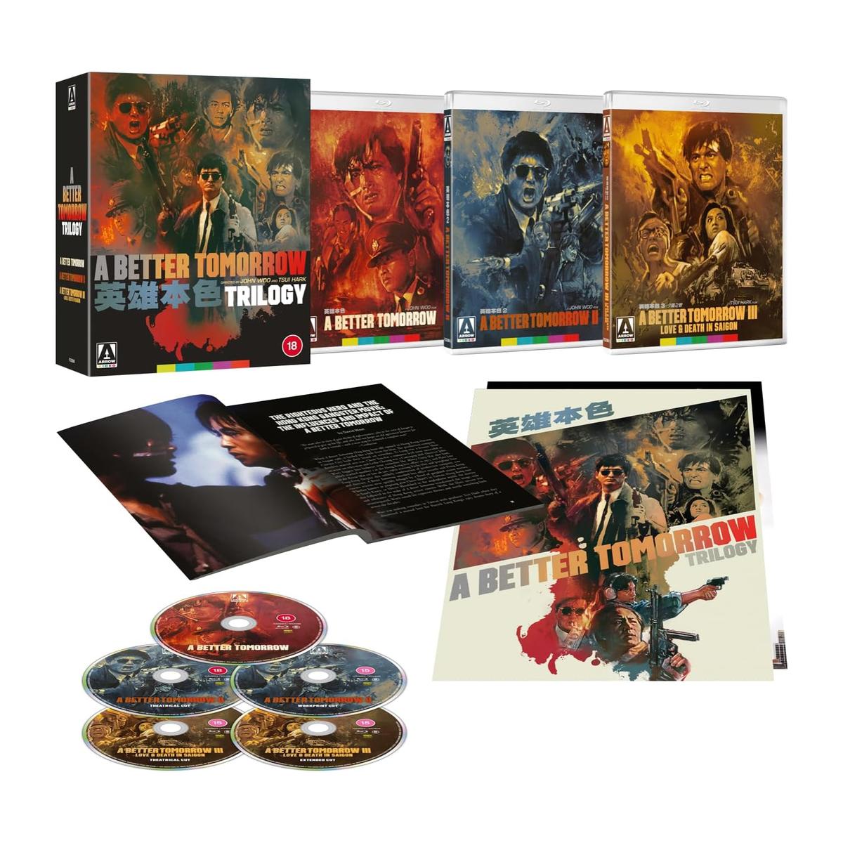 A Better Tomorrow Trilogy (Limited Edition) (5 Discs) [Blu-ray]