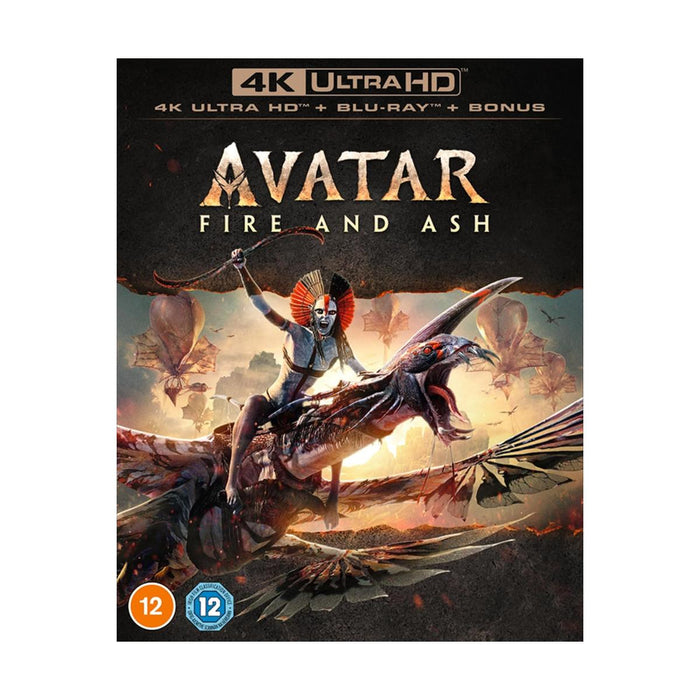 Avatar: Fire and Ash (3 Disc) [4K Ultra HD + Blu-ray]