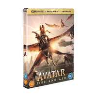 Avatar: Fire and Ash (Steelbook) (3 Disc) [4K Ultra HD + Blu-ray]