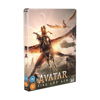 Avatar: Fire and Ash (Steelbook) (4 Disc) [3D Blu-ray + Blu-ray]