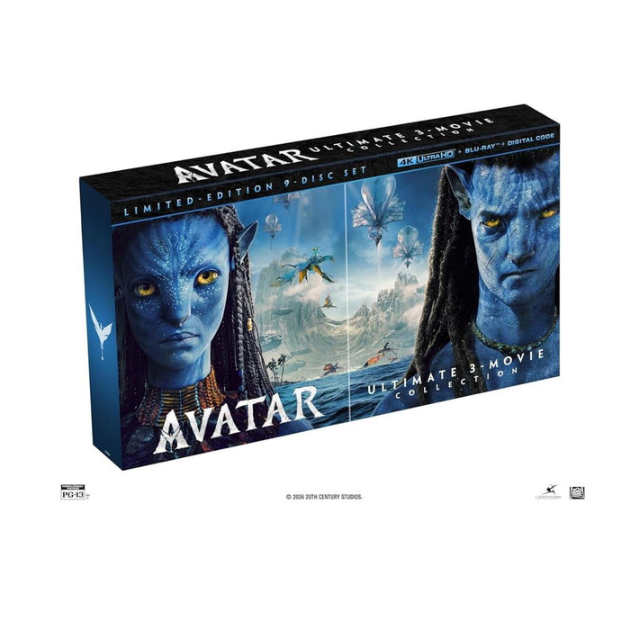 Avatar - Ultimate 3 Movie Collection [4K Ultra HD + Blu-ray]