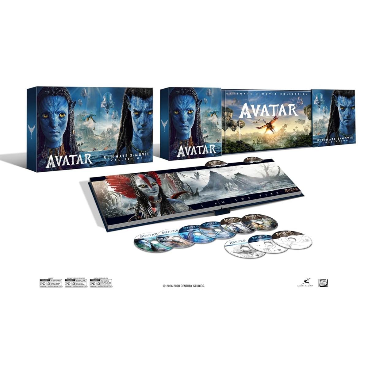 Avatar - Ultimate 3 Movie Collection [4K Ultra HD + Blu-ray]