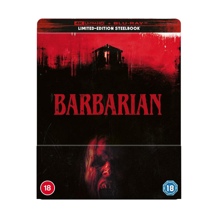 Barbarian (Limited Edition SteelBook) [4K Ultra HD + Blu-ray]