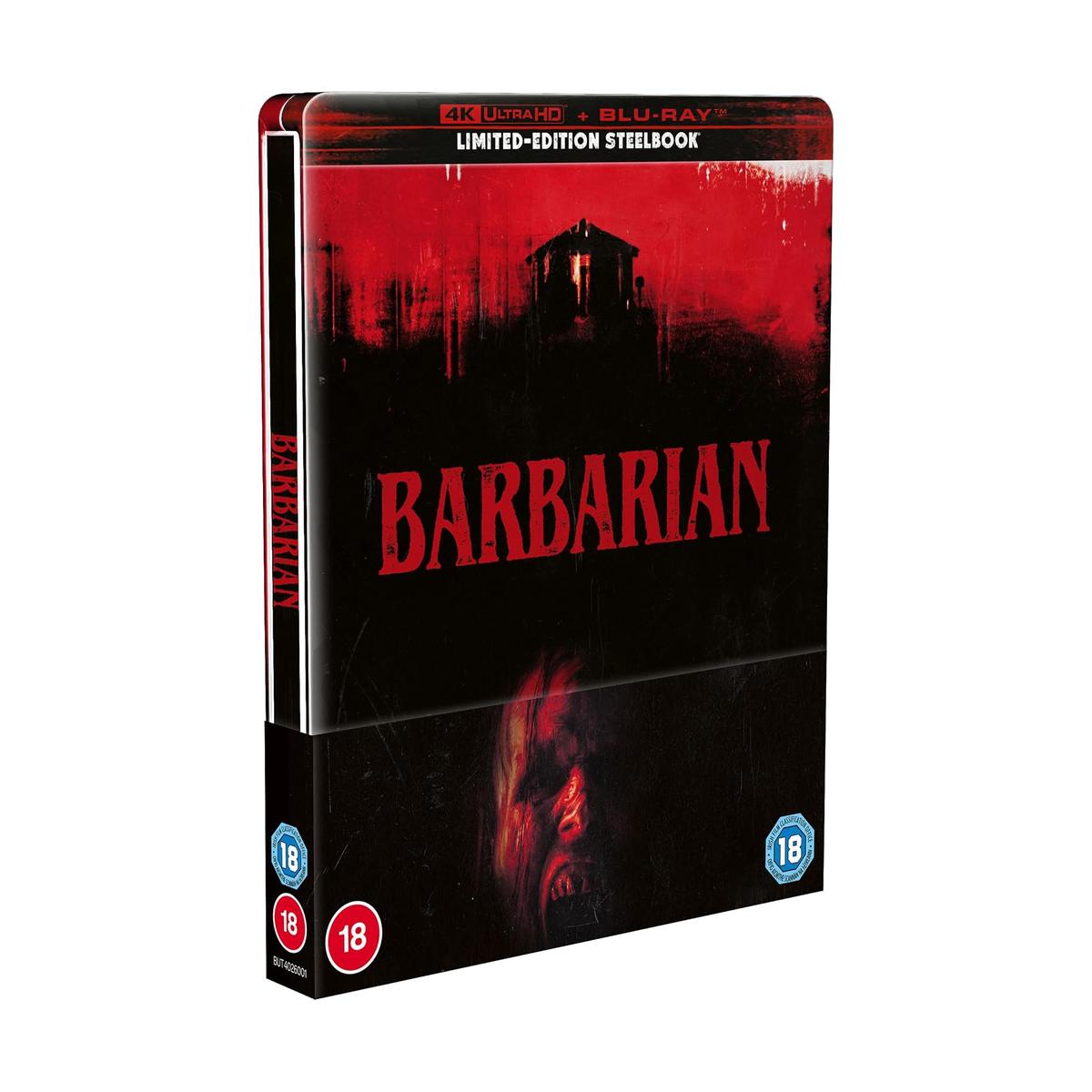 Barbarian (Limited Edition SteelBook) [4K Ultra HD + Blu-ray]