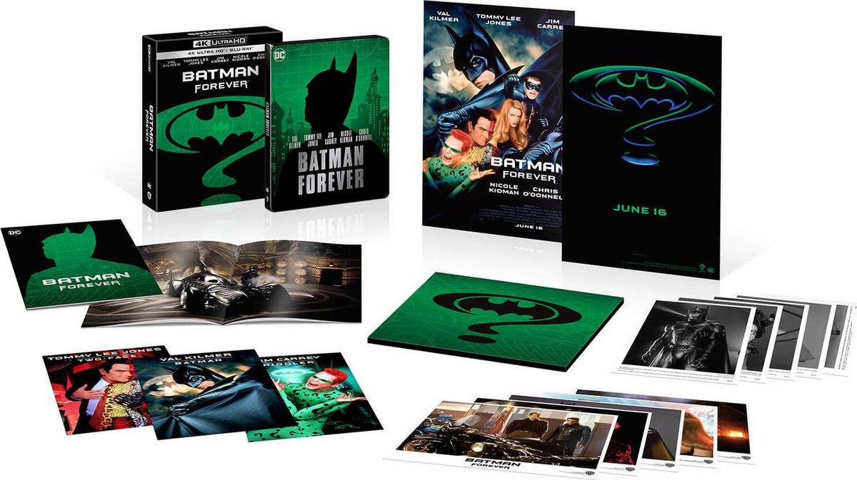 Batman Forever (Ultimate Collector's Edition Steelbook) [4K Ultra HD + Blu-ray]