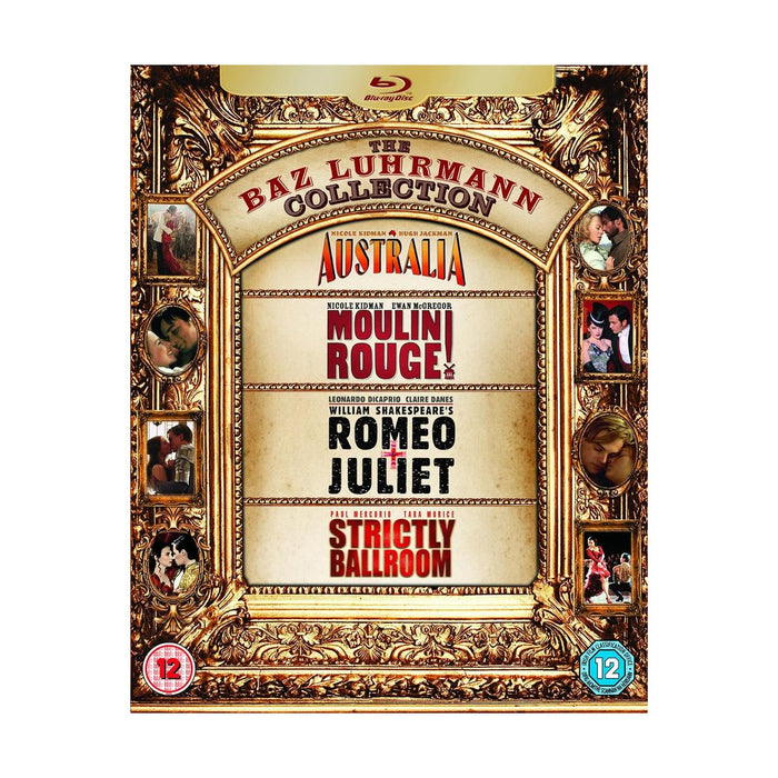 Baz Luhrmann - 4 Film Collection (Australia/Romeo & Juliet/Moulin Rouge/Strictly Ballroom) [Blu-ray]
