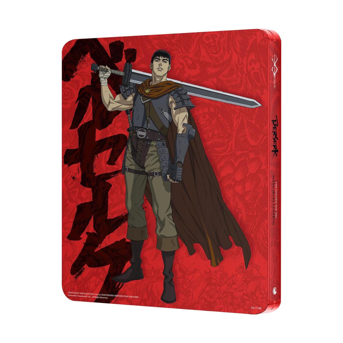 Berserk: The Golden Age Arc (Memorial Edition Steelbook) [BLU-RAY ONLY]