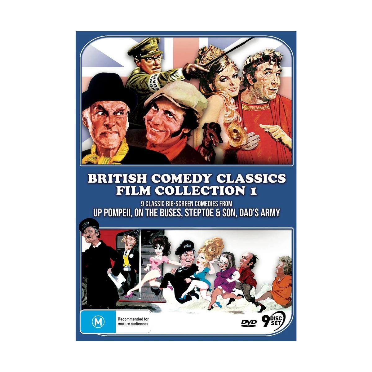 British Comedy Classics Film Collection 1-3 [DVD]