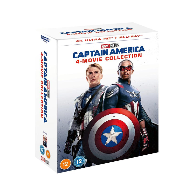 Captain America - 4 Film Collection [4K Ultra HD + Blu-ray]