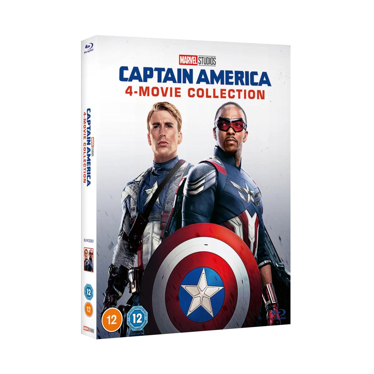 Captain America - 4 Film Collection [Blu-ray]