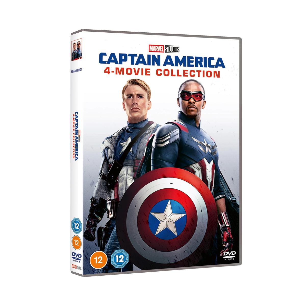 Captain America - 4 Film Collection [DVD]