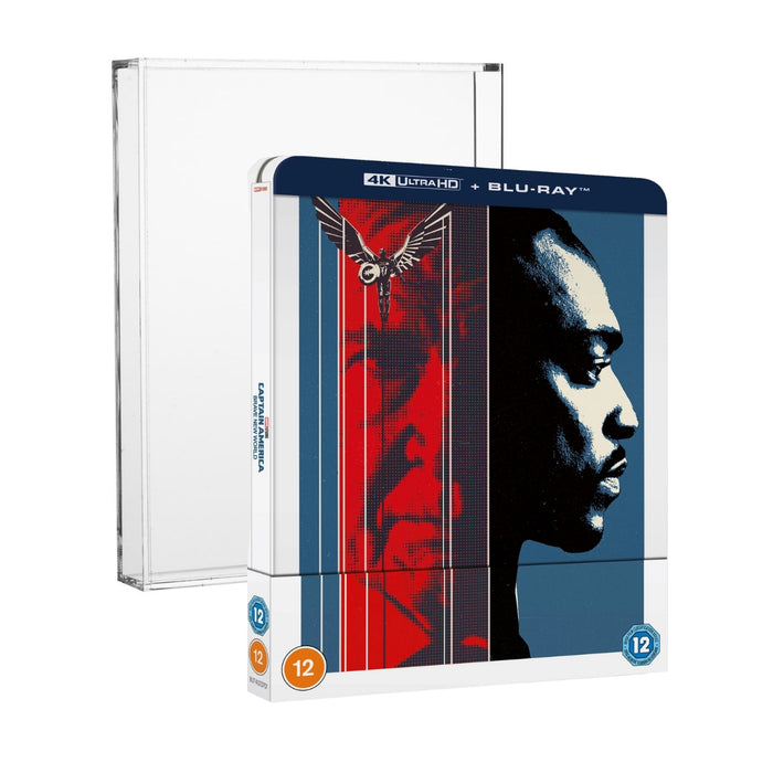 Captain America: Brave New World (Steelbook + Acrylic Protector Case Bundle) [4K Ultra HD + Blu-ray]