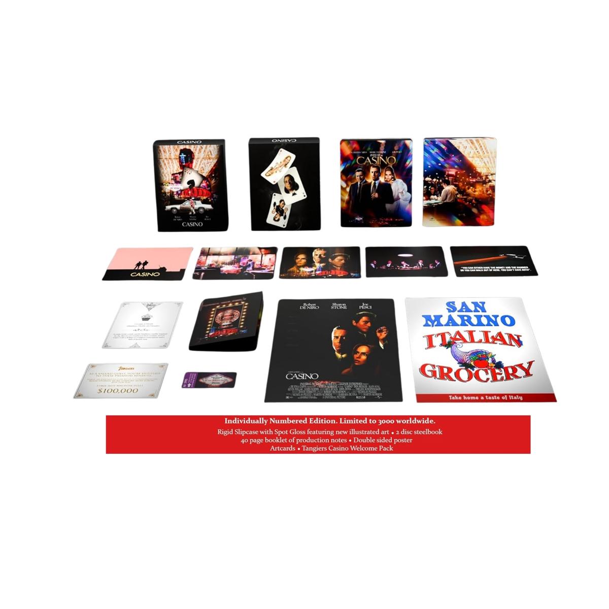 Casino (Ultimate Collector's Edition Steelbook) [4K Ultra HD + Blu-ray]