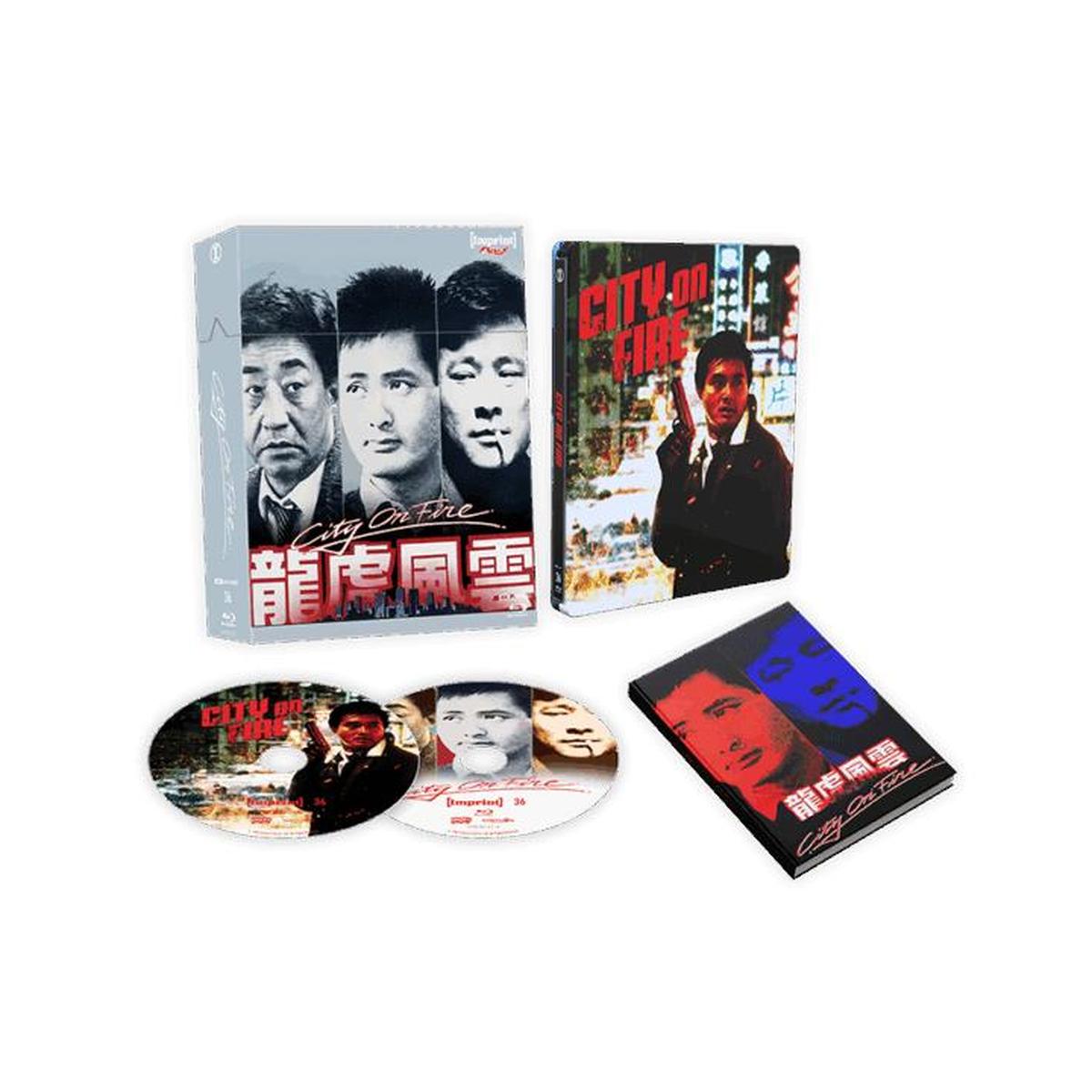 City On Fire (Limited Edition Imprint Steelbook) [4K Ultra HD + Blu-ray]