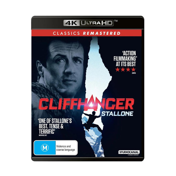 Cliffhanger (1993) [4K Ultra HD] (Classics Remastered)