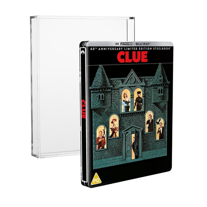 Clue (40th Anniversary Steelbook + Acrylic Protector Case Bundle) [4K Ultra HD + Blu-ray]
