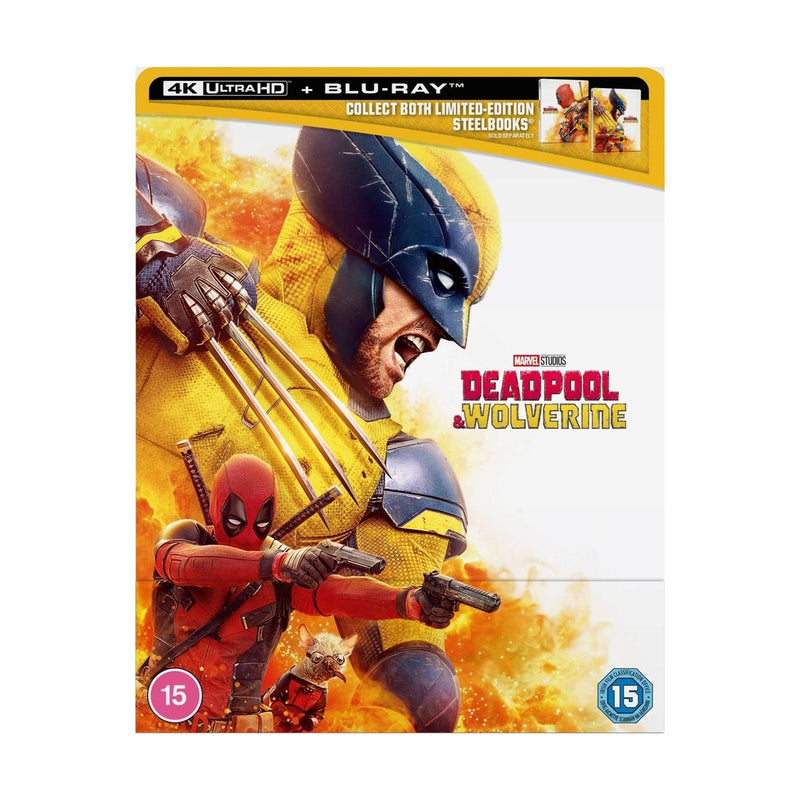 Deadpool & Wolverine (Wolverine Steelbook) [4K Ultra HD + Blu-ray]