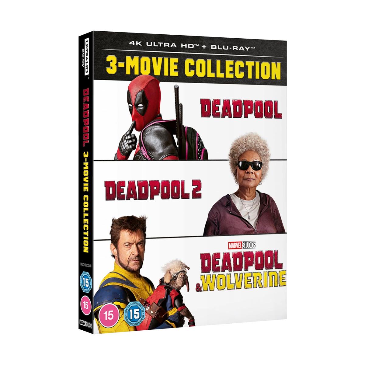 Deadpool - 3 Film Collection [4K Ultra HD + Blu-ray]