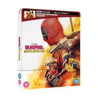Deadpool & Wolverine (Deadpool Steelbook) [4K Ultra HD + Blu-ray]