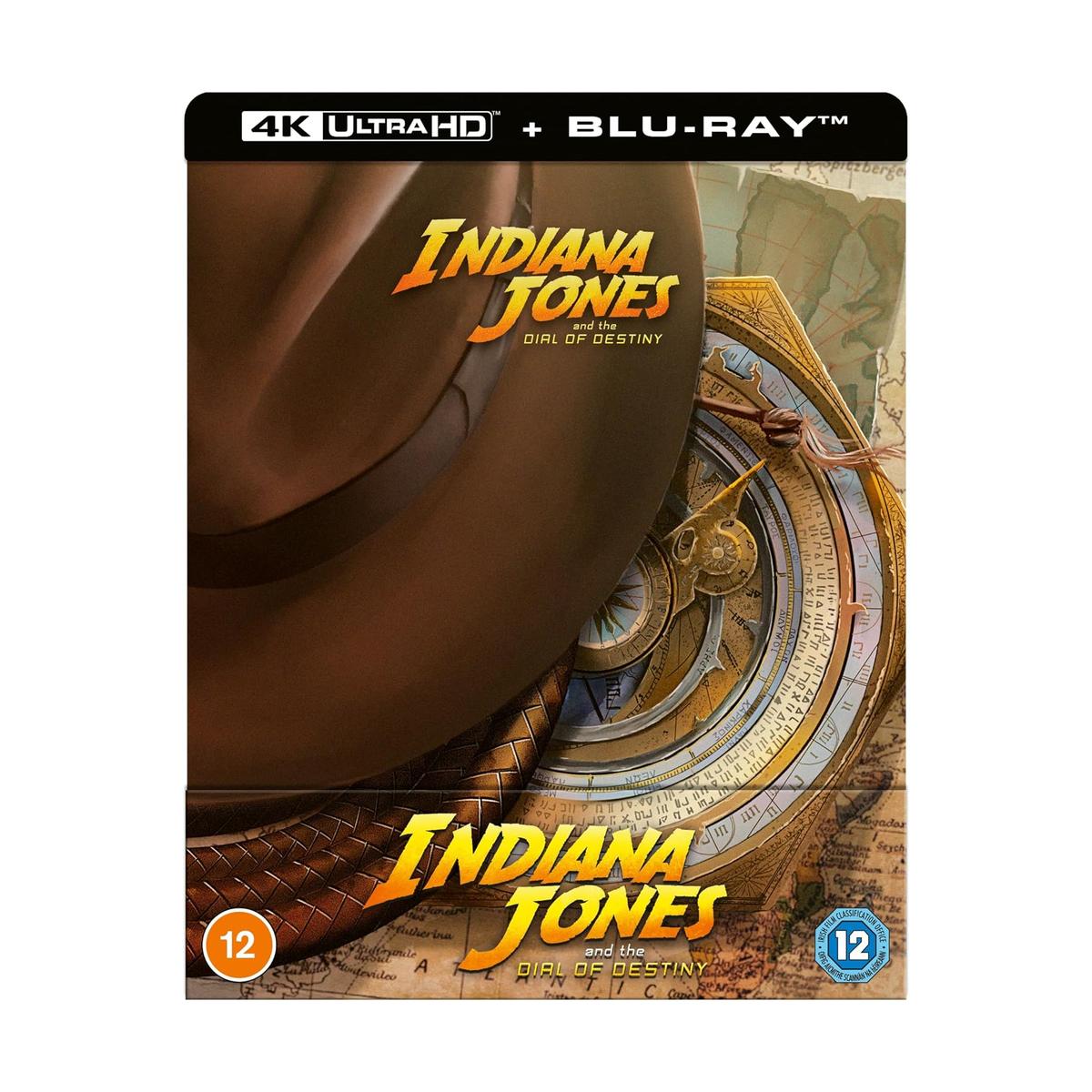 Indiana Jones and the Dial of Destiny (Limited Edition Steelbook) [4K Ultra HD + Blu-ray]