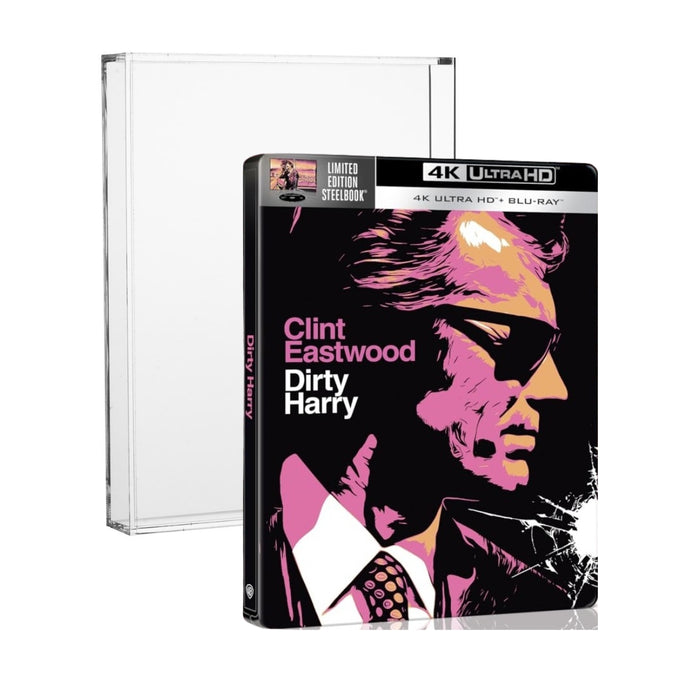 Dirty Harry (Steelbook + Acrylic Protector Case Bundle) [4K Ultra HD + Blu-ray]
