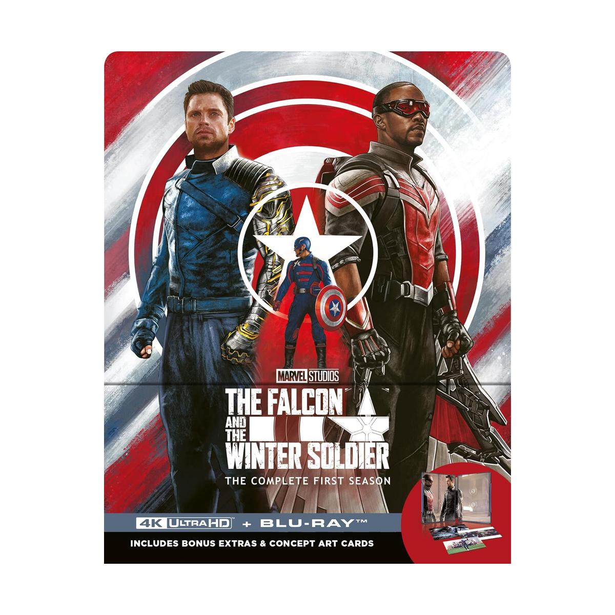 The Falcon and the Winter Soldier - Season 1 (Steelbook) [4K Ultra HD + Blu-ray]