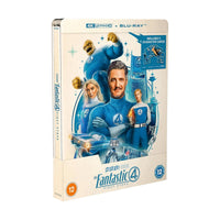 The Fantastic Four: First Steps (Steelbook) [4K Ultra HD + Blu-ray] (with 5 x Collectible Character Artcards)