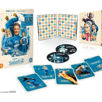 The Fantastic Four: First Steps (Steelbook) [4K Ultra HD + Blu-ray] (with 5 x Collectible Character Artcards)