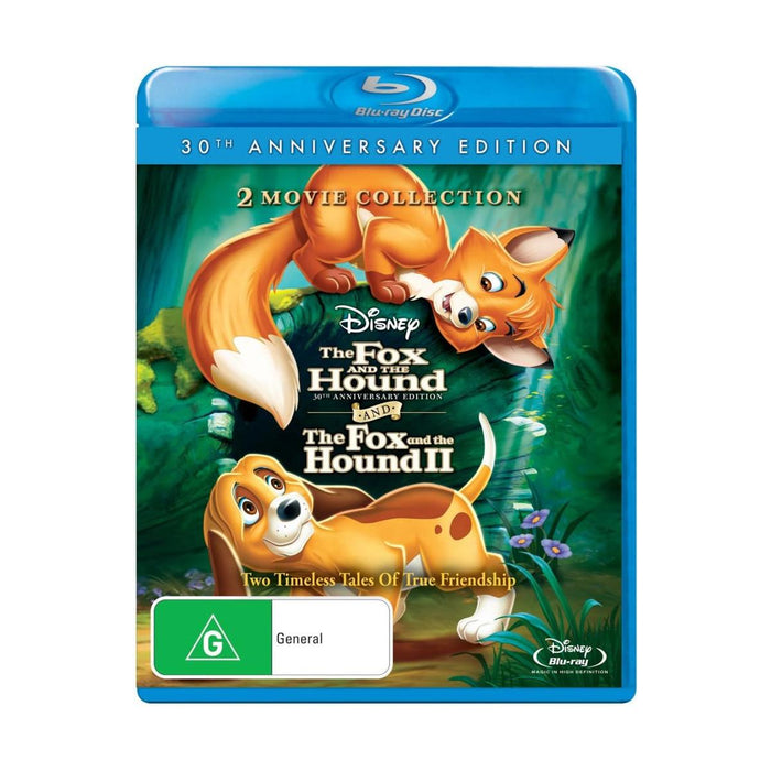 The Fox and the Hound - 2 Movie Collection (30th Anniversary Edition) [Blu-ray]