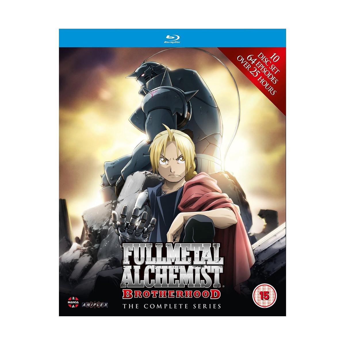 Fullmetal Alchemist Brotherhood: The Complete Series [Blu-ray]