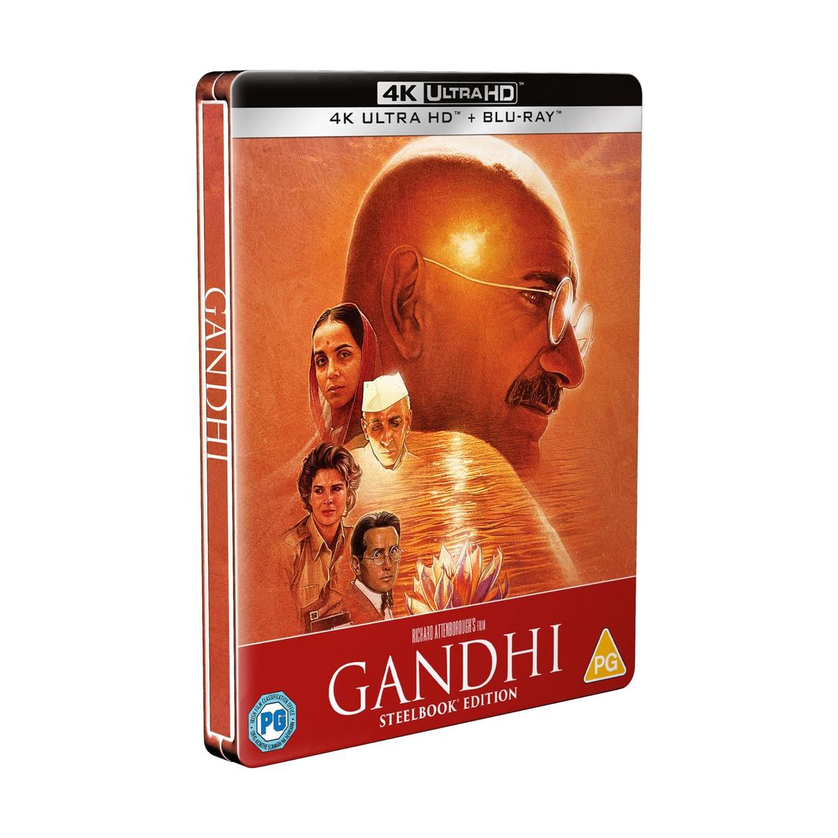 Gandhi (Steelbook) (4 Disc) [4K Ultra HD + Blu-ray]
