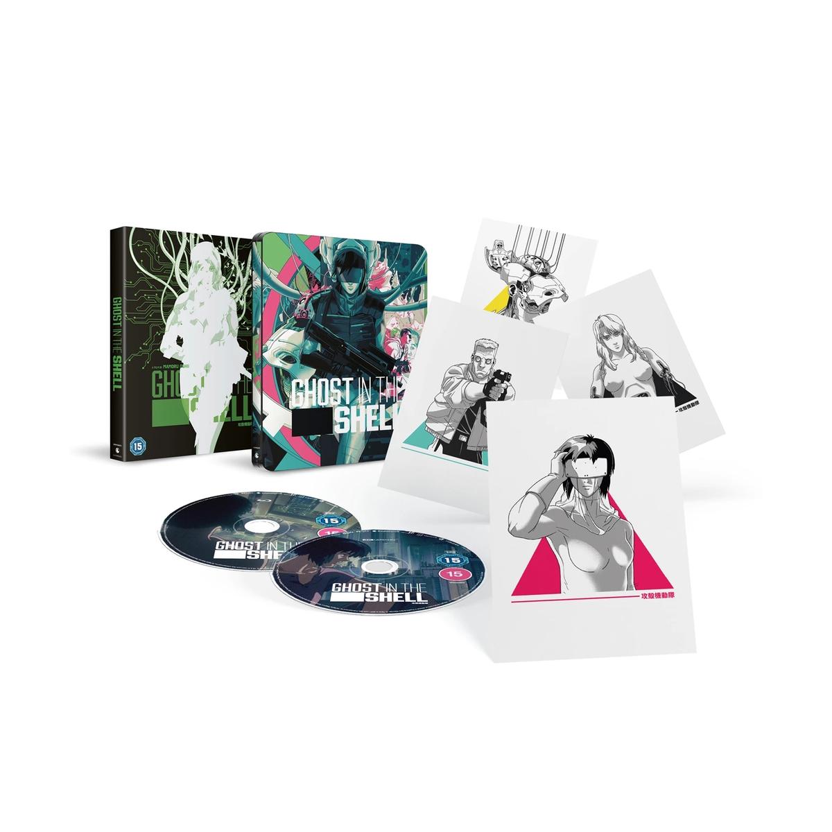 Ghost In The Shell (Kuro Black 30th Anniversary Edition) (Steelbook) [4K Ultra HD + Blu-ray