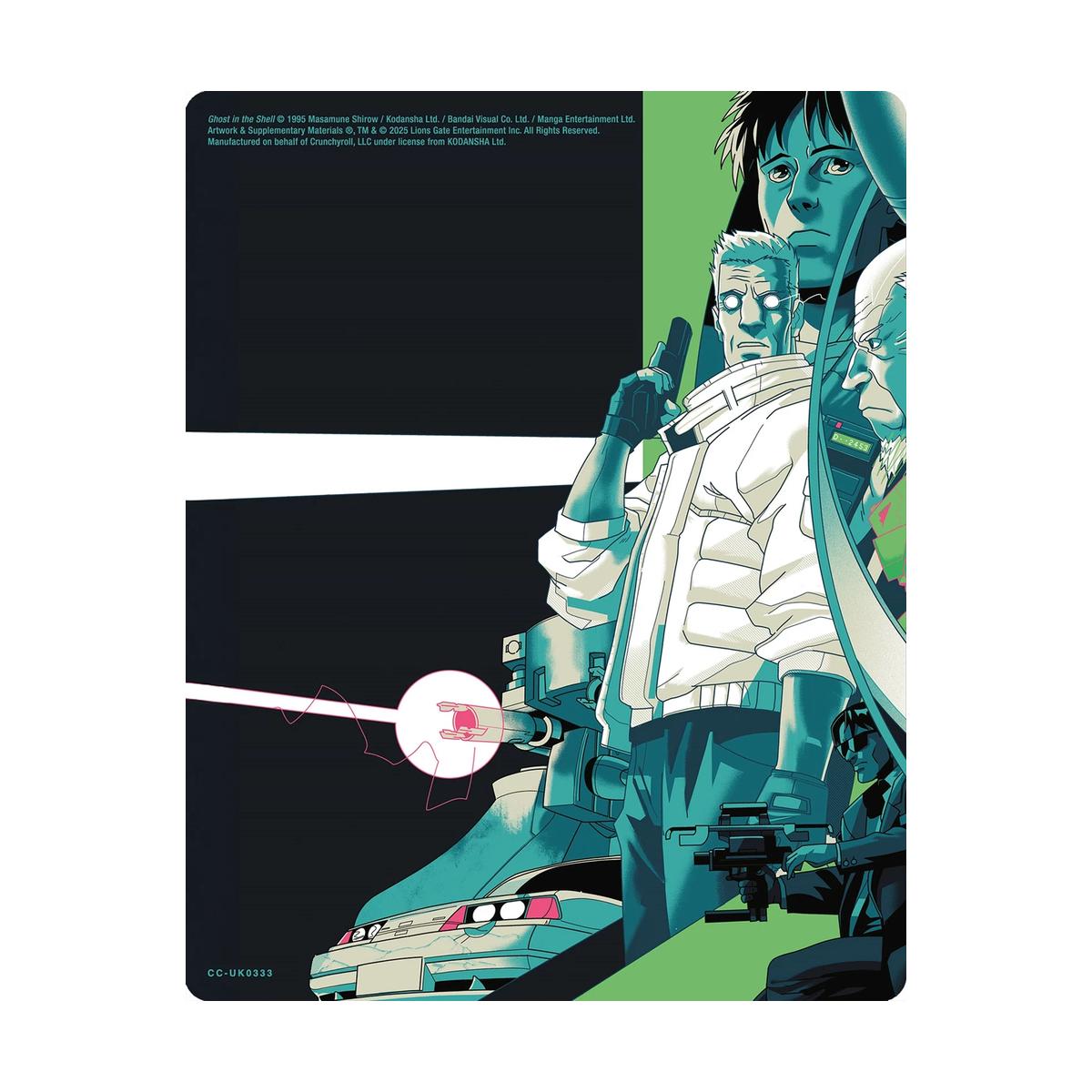 Ghost In The Shell (Kuro Black 30th Anniversary Edition) (Steelbook) [4K Ultra HD + Blu-ray