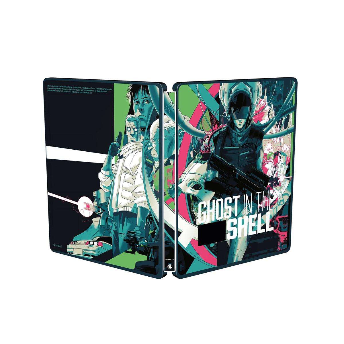 Ghost In The Shell (Kuro Black 30th Anniversary Edition) (Steelbook) [4K Ultra HD + Blu-ray