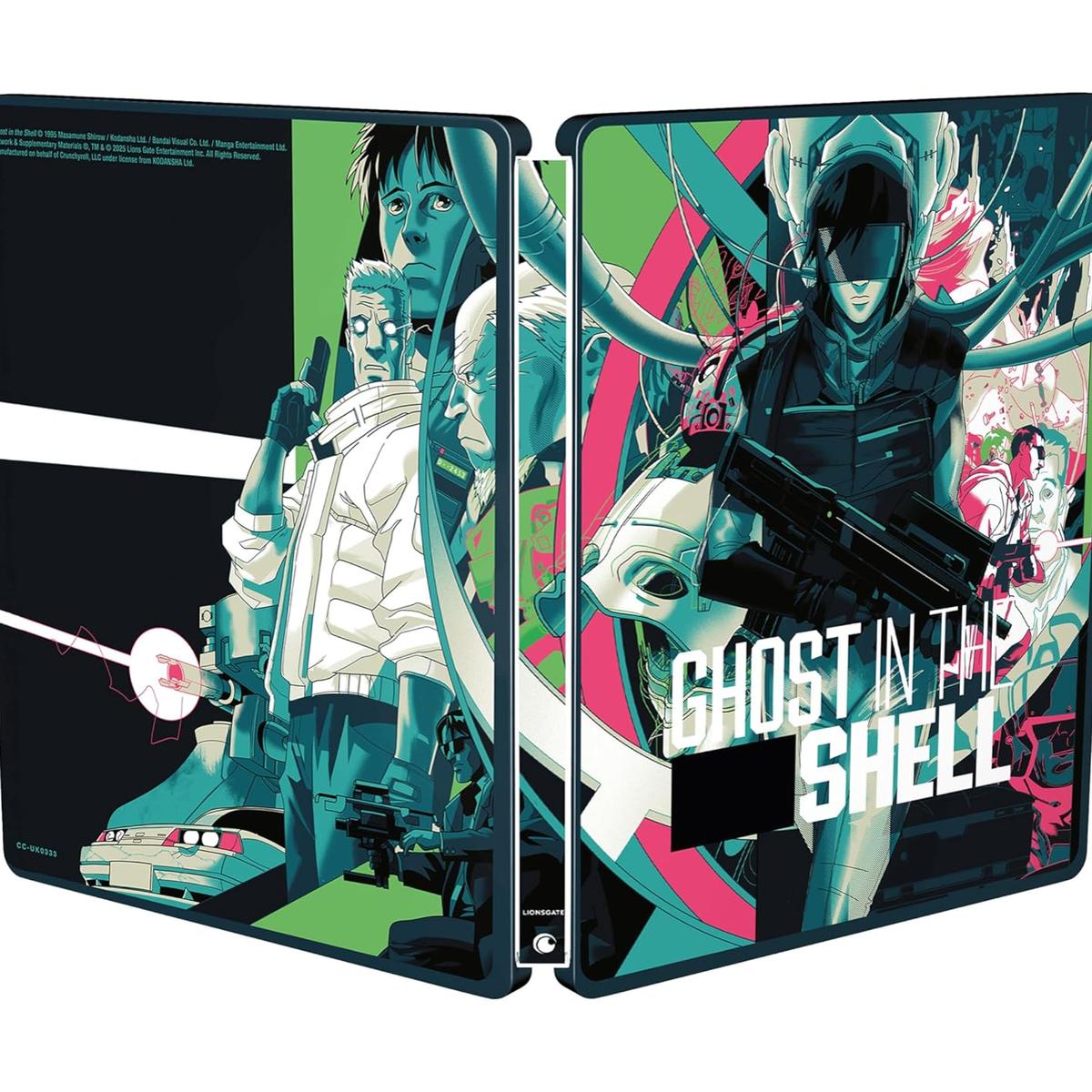 Ghost In The Shell (Shiro White 30th Anniversary Edition) (Steelbook) [4K Ultra HD + Blu-ray]