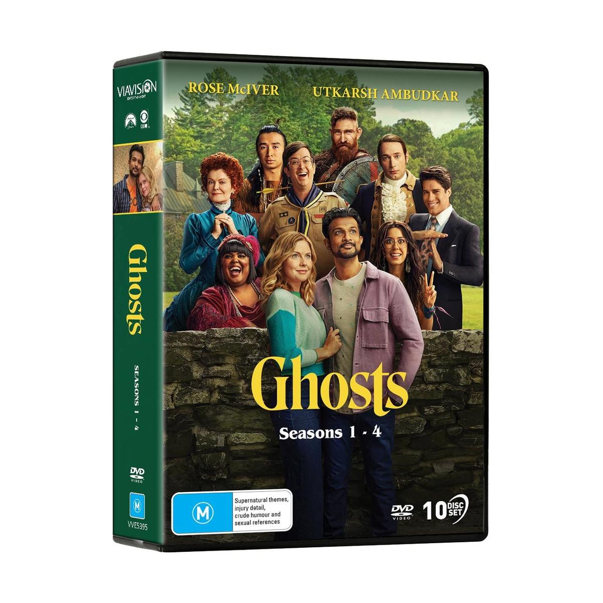 Ghosts (US) - Seasons 1-4 [DVD]