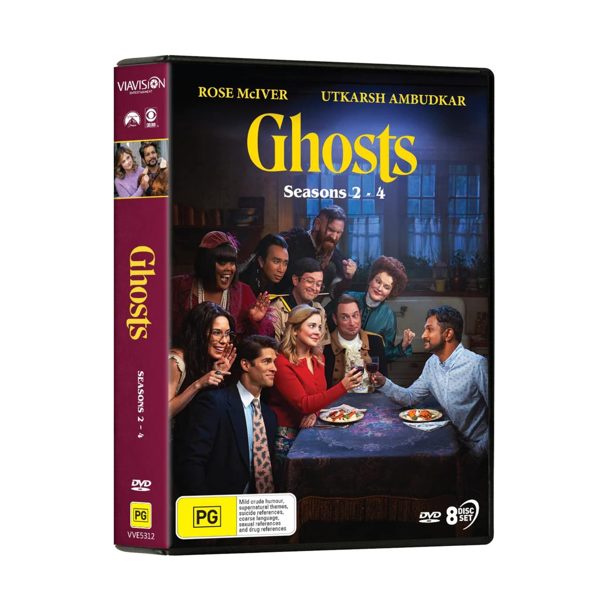 Ghosts (US) - Seasons 2-4 [DVD]