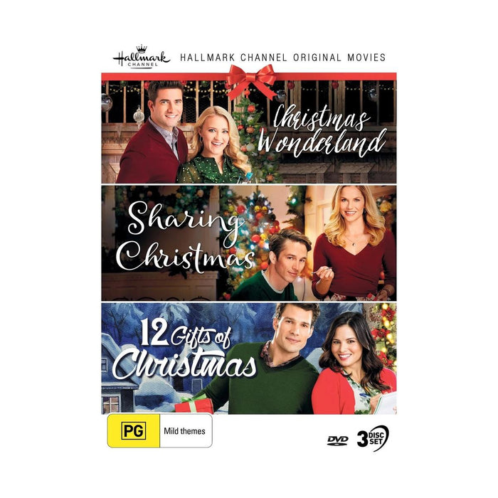 Hallmark Christmas Collection 22 (Christmas Wonderland / Sharing Christmas / 12 Gifts of Christmas) [DVD]