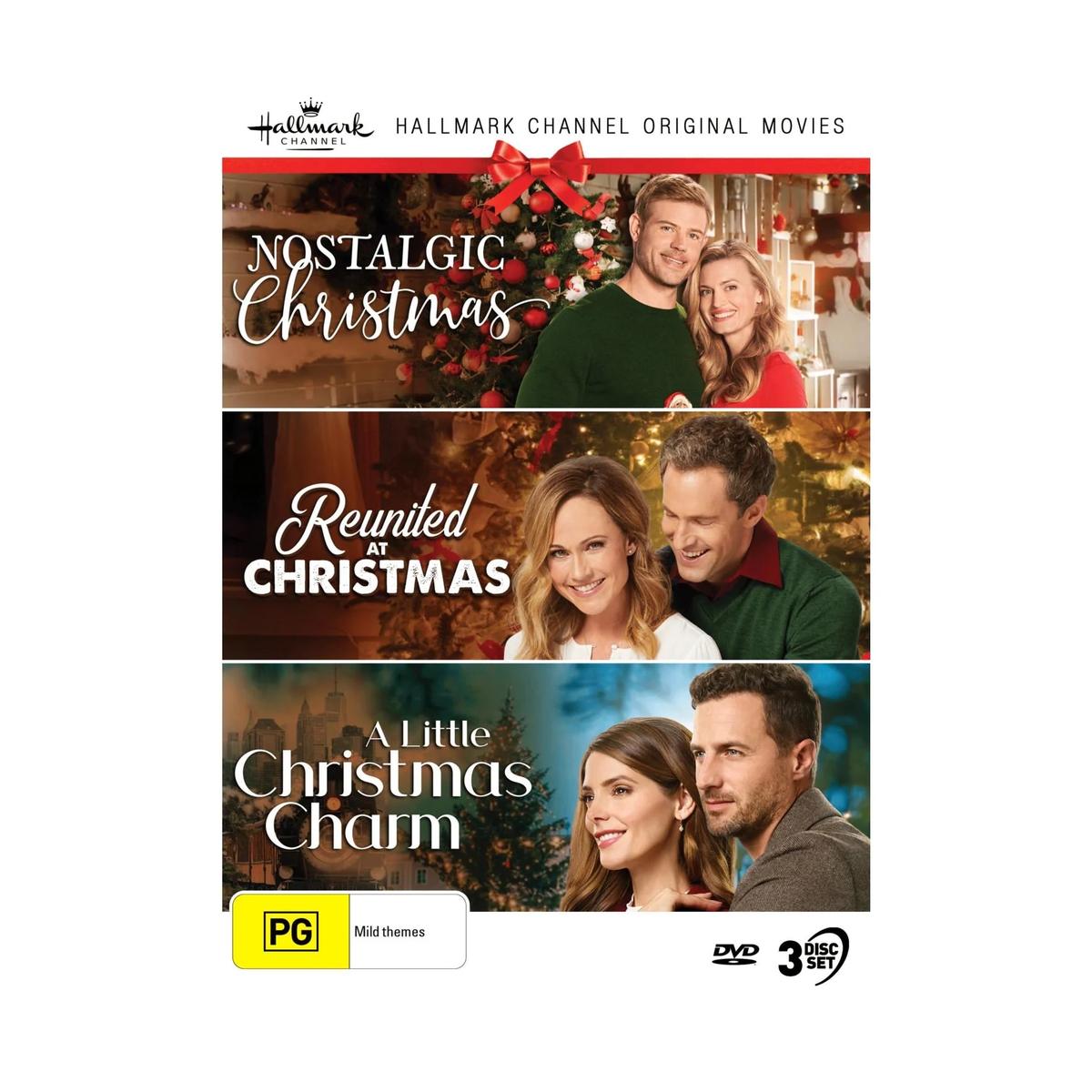 Hallmark Christmas Collection 31 (Nostalgic Christmas / Reunited at Christmas / A Little Christmas Charm) [DVD]