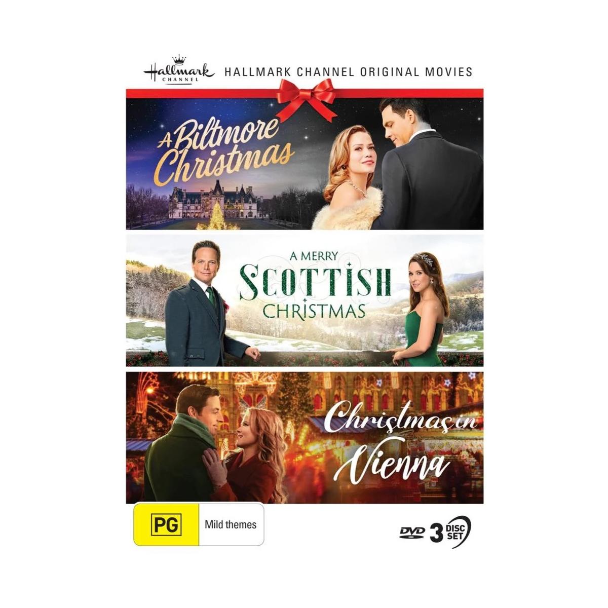Hallmark Christmas Collection 38 (A Biltmore Christmas / A Merry Scottish Christmas / Christmas in Vienna [DVD]