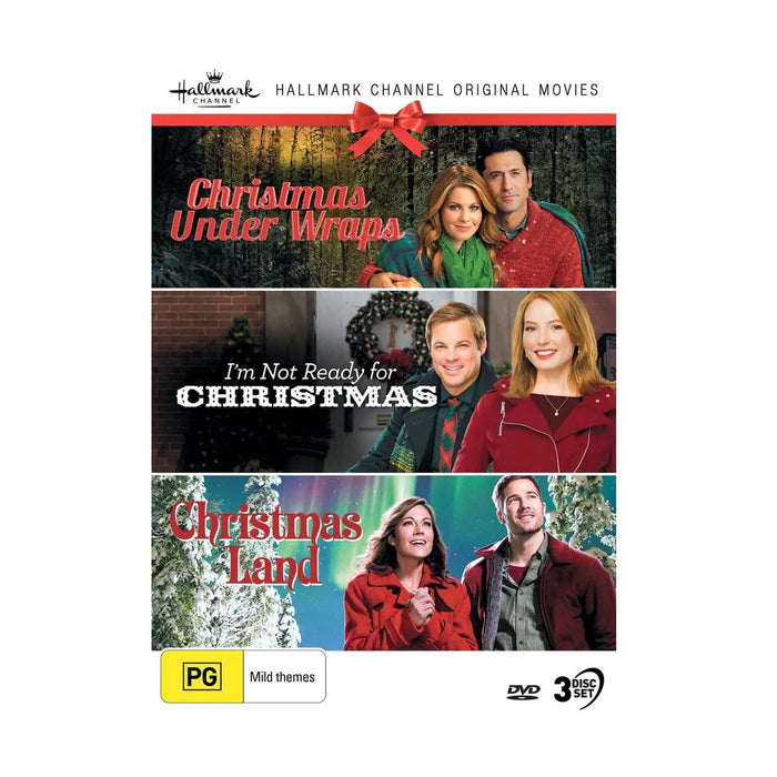 Hallmark Christmas 3 Film Collection (Christmas Under Wraps / I'm Not Ready For Christmas / Christmas Land) [DVD]