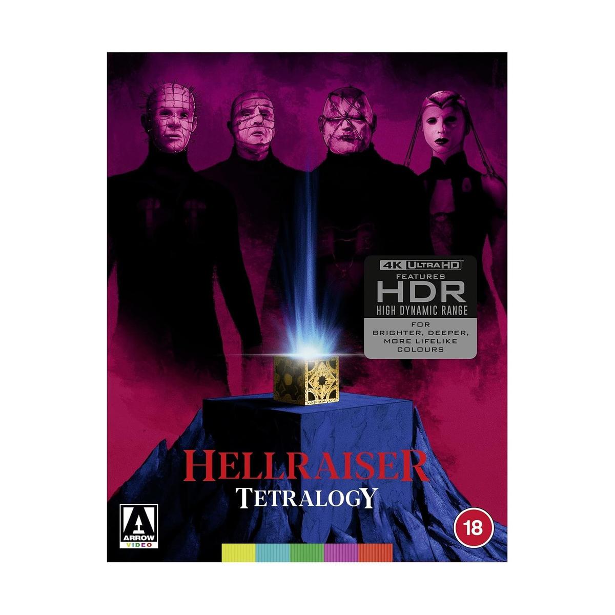 Hellraiser: Tetralogy (Hellraiser/Hellraiser II/Hell on Earth/Bloodline) [4K Ultra HD]