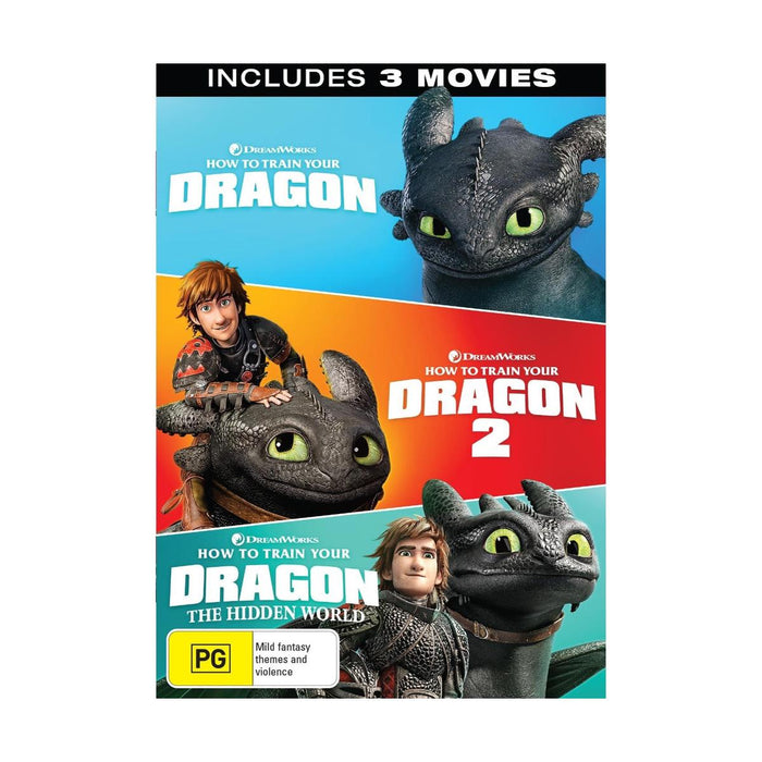 How to Train Your Dragon - 3 Film Collection [DVD]