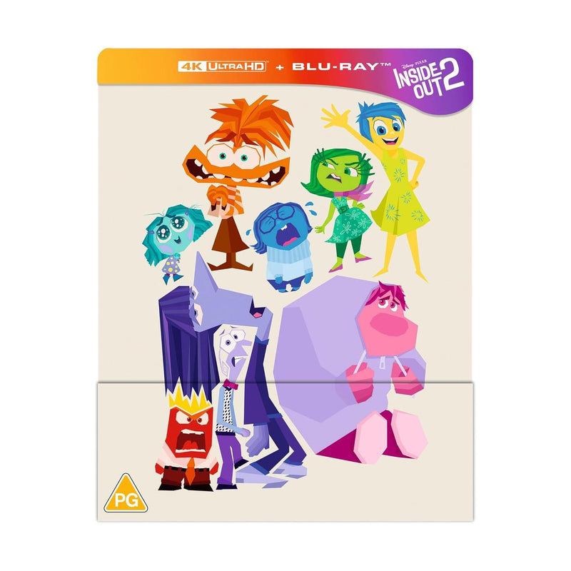 Inside Out 2 (Steelbook) [4K Ultra HD + Blu-ray]