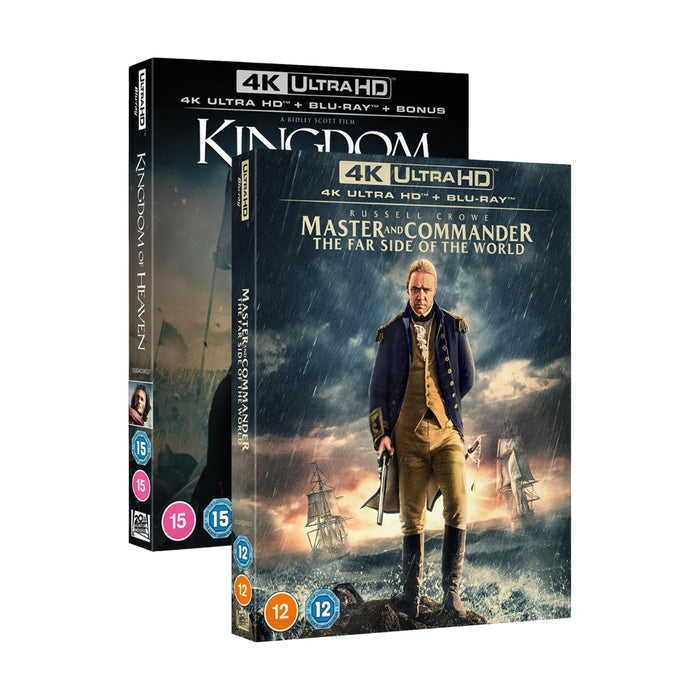 Kingdom of Heaven + Master and Commander [4K Ultra HD + Blu-ray]