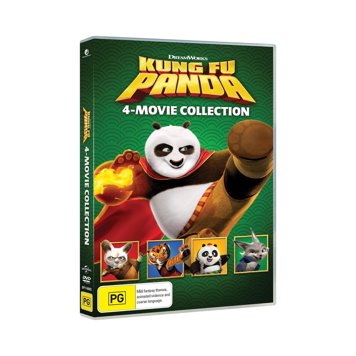 Kung Fu Panda - 4 Film Collection [DVD]